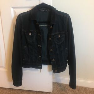 American Eagle Dark Wash Denim Jacket